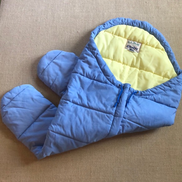 ll bean baby bag snowsuit